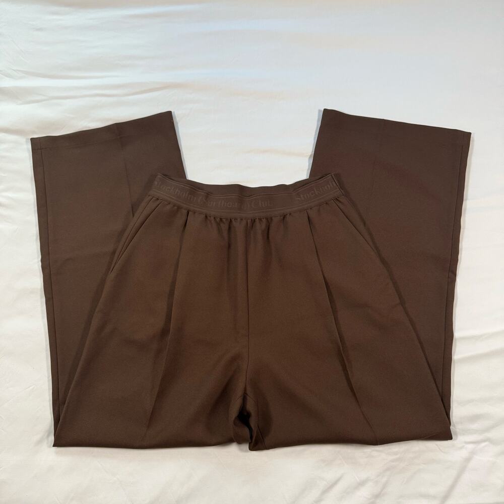 NWT Stockholm Surfboard brown trouser pants Mens size XL